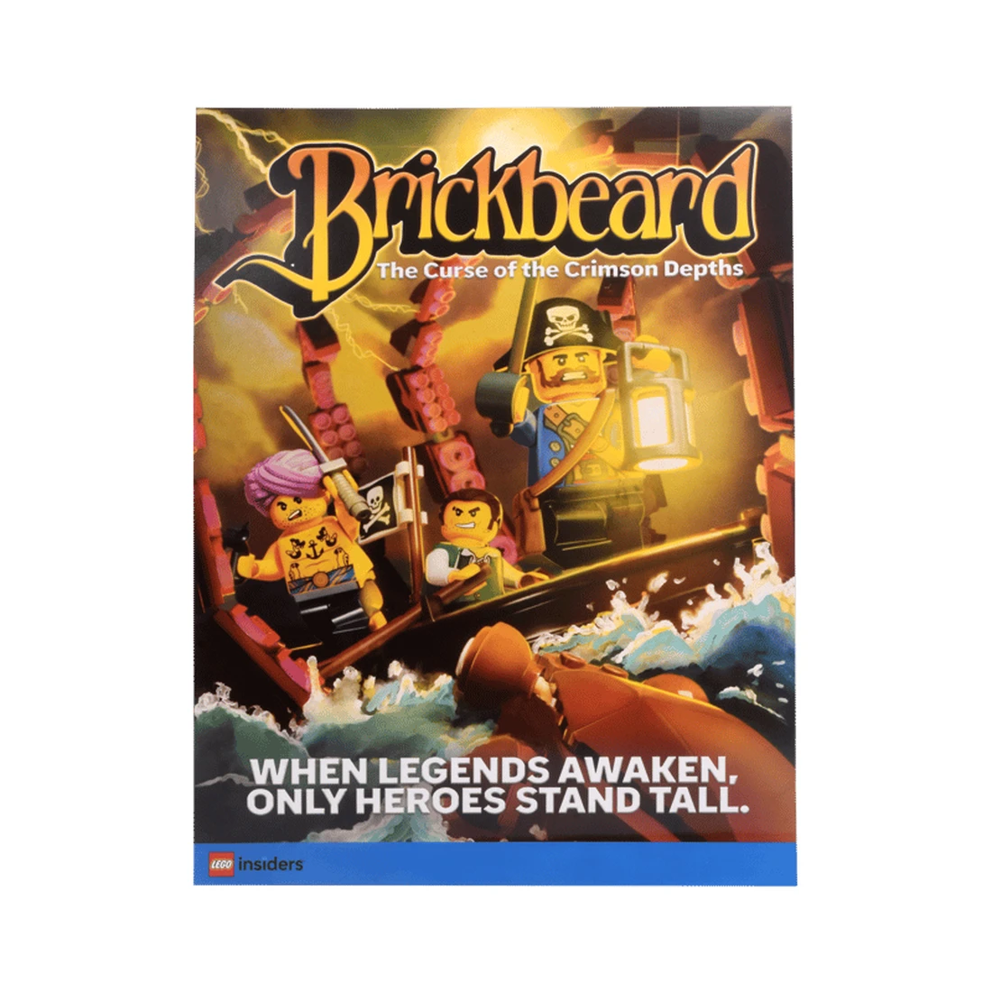 레고 Insiders 브릭비어드 포스터 5009940