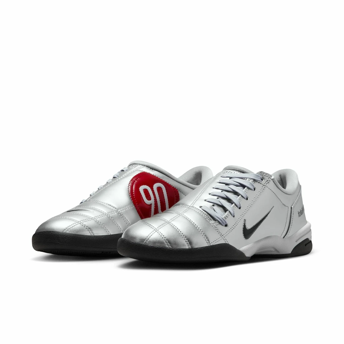 나이키 토탈 90 메탈릭 실버 유니버시티 레드 우먼스 IM7595-001