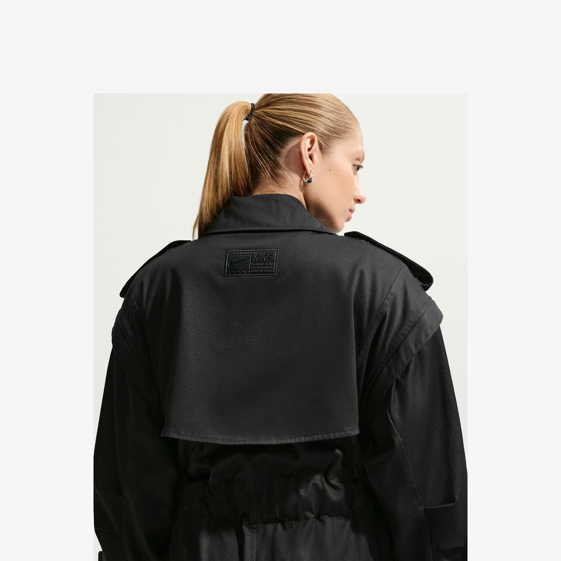나이키 NSW 에어레버런트 트렌치 코트 블랙 (II3949-010) 우먼스 II3949-010
