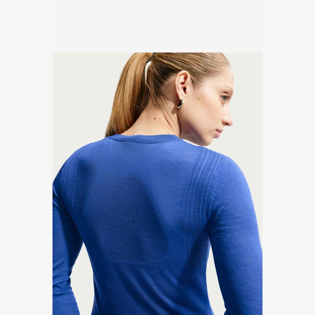 나이키 NSW 에어레버런트 롱슬리브 탑 하이퍼 로얄 (IQ0429-405) 우먼스 IQ0429-405