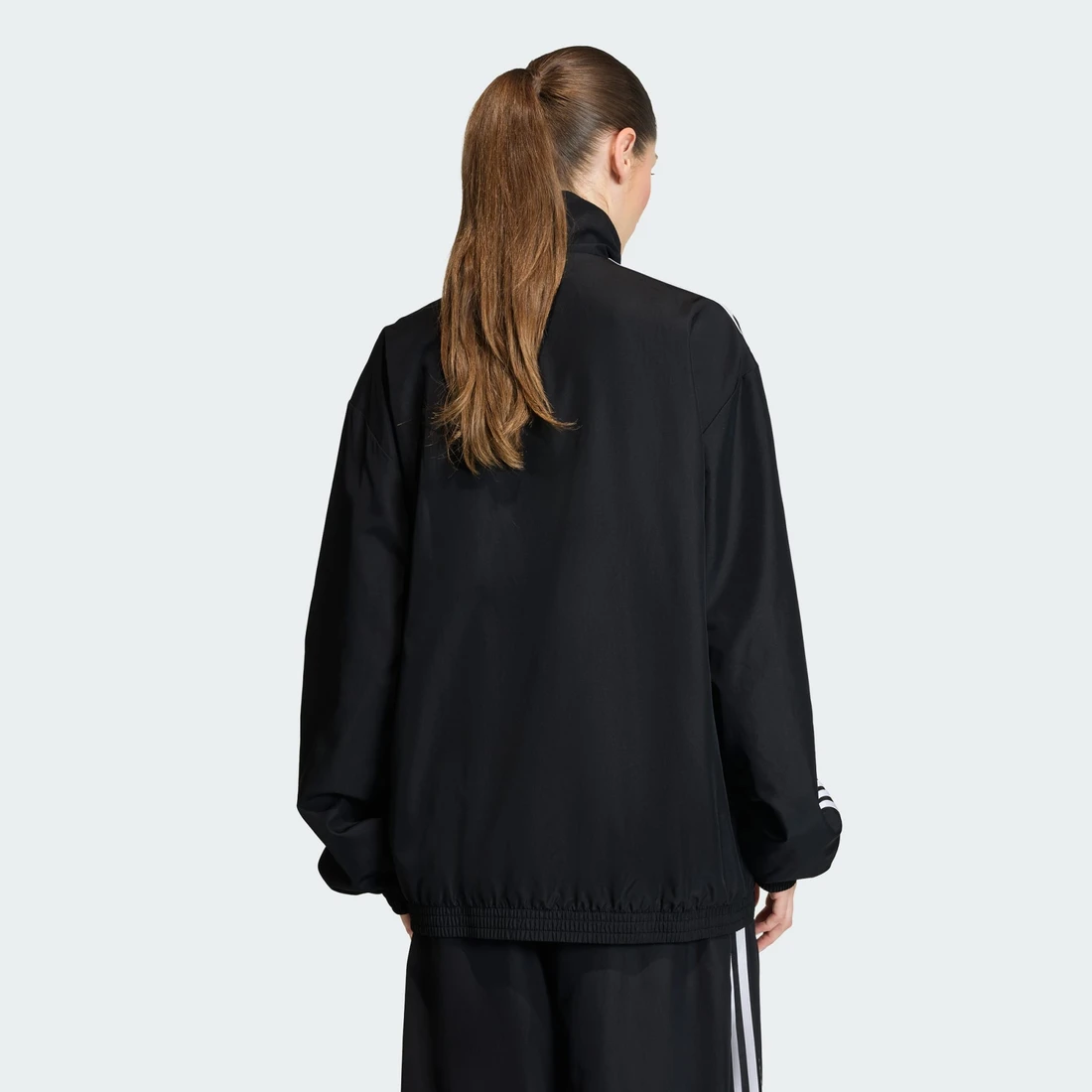 아디다스 오리지널스 파이어버드 아딜레늄 트랙 탑 블랙 화이트 - KR 사이즈 우먼스 KD2894