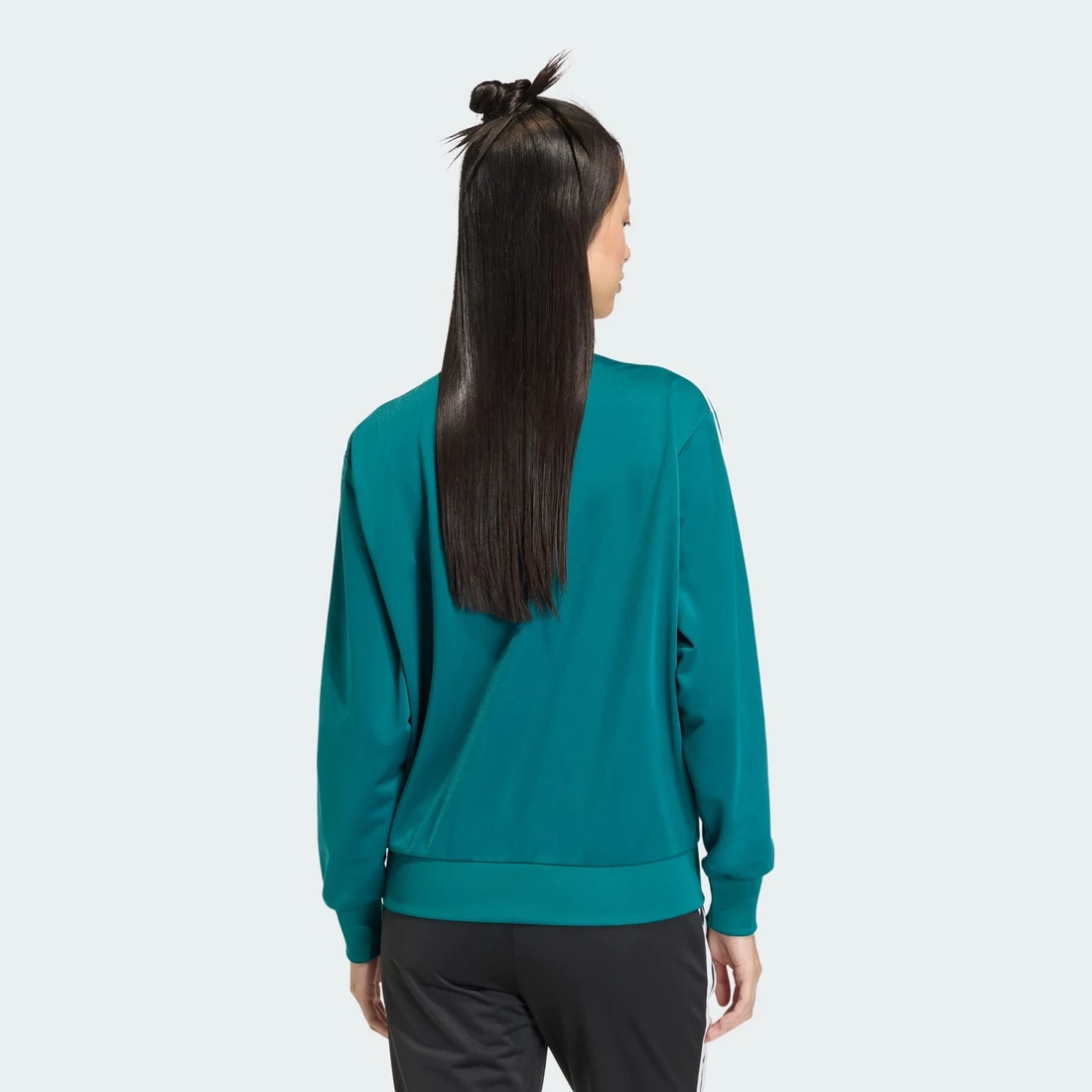 아디다스 오리지널스 레이스 브랜딩 FB TT 탑 트랙수트 레거시 틸 - KR 사이즈 우먼스 KR9319