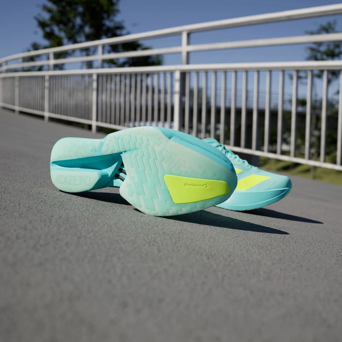 아디다스 아디제로 아디오스 프로 4 플래쉬 아쿠아 루시드 레몬 JR1251