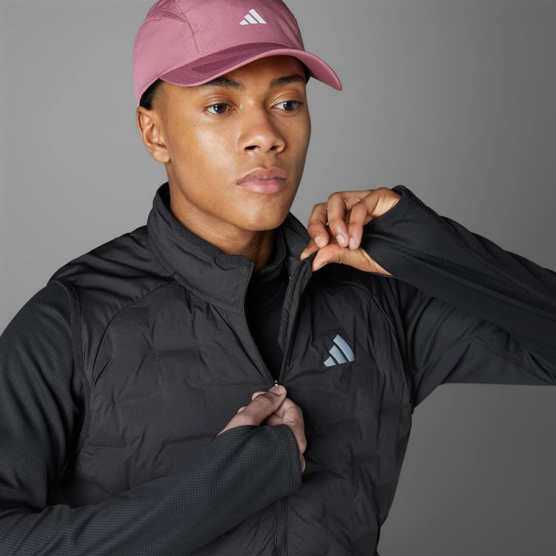 아디다스 아디제로 러닝 패디드 베스트 블랙 - KR 사이즈 IM8552