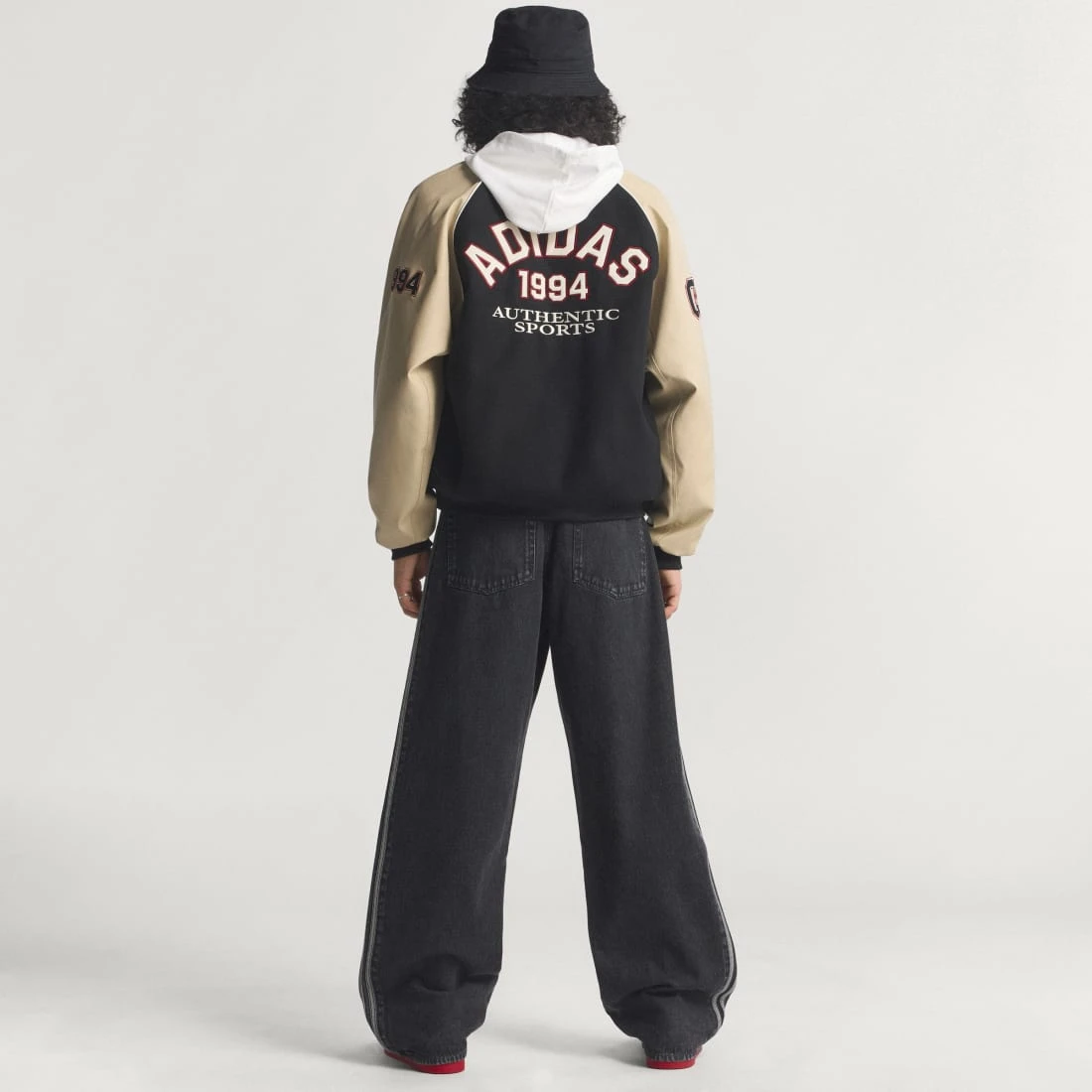 아디다스 파이어버드 아디컬러 데님 팬츠 블랙 - KR 사이즈 KD1497