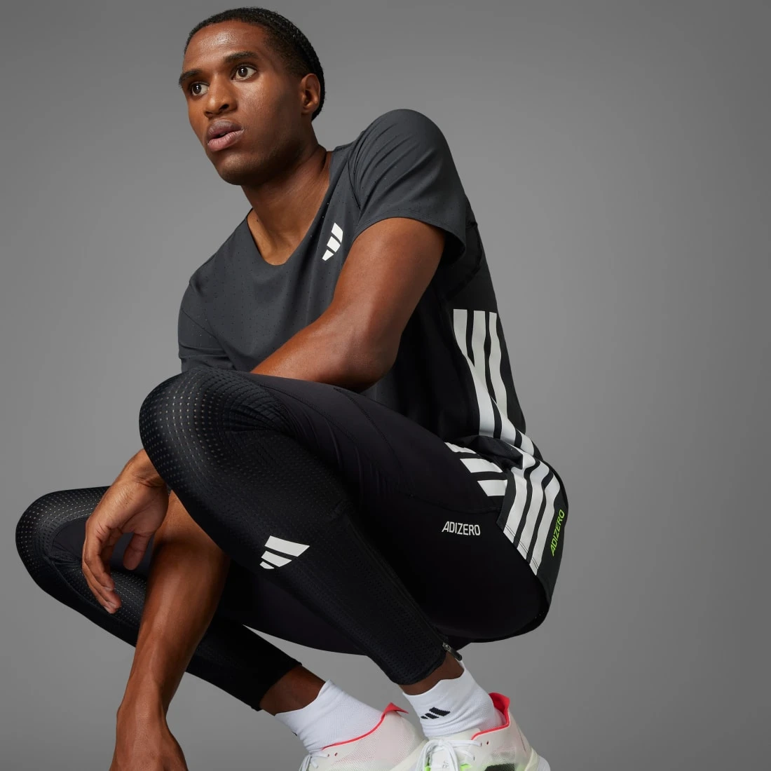 아디다스 아디제로 러닝 롱 레깅스 IX8984