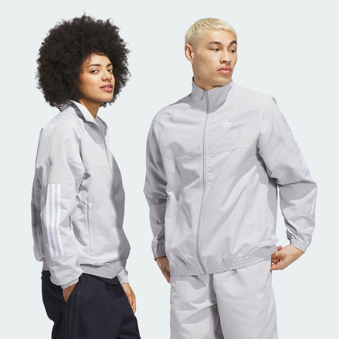 아디다스 스케이트보딩 가첼 트랙 재킷(젠더 뉴트럴) JY3699