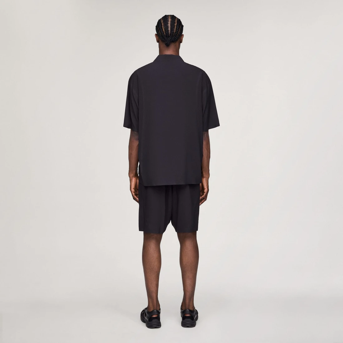 Y-3 LT 우븐 쇼츠 블랙 KF6045