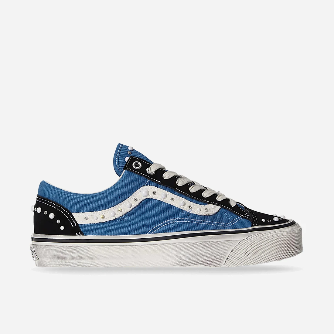 반스 LX 올드스쿨 36 펄라이즈드 네이비 블랙 VN000E8VYA61