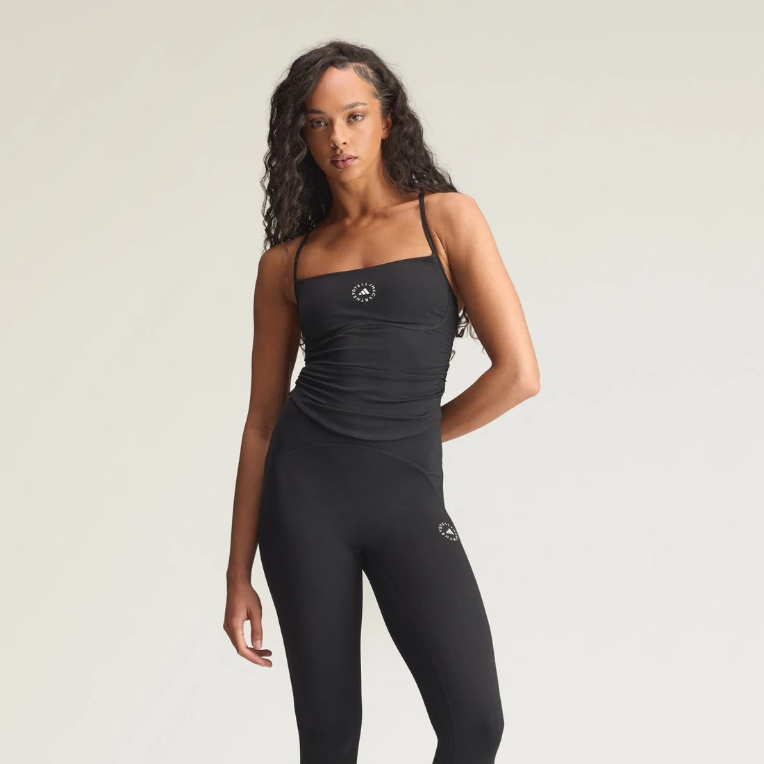 아디다스 ADIDAS BY STELLA MCCARTNEY 스튜디오 스파게티 크롭탑 KA9538