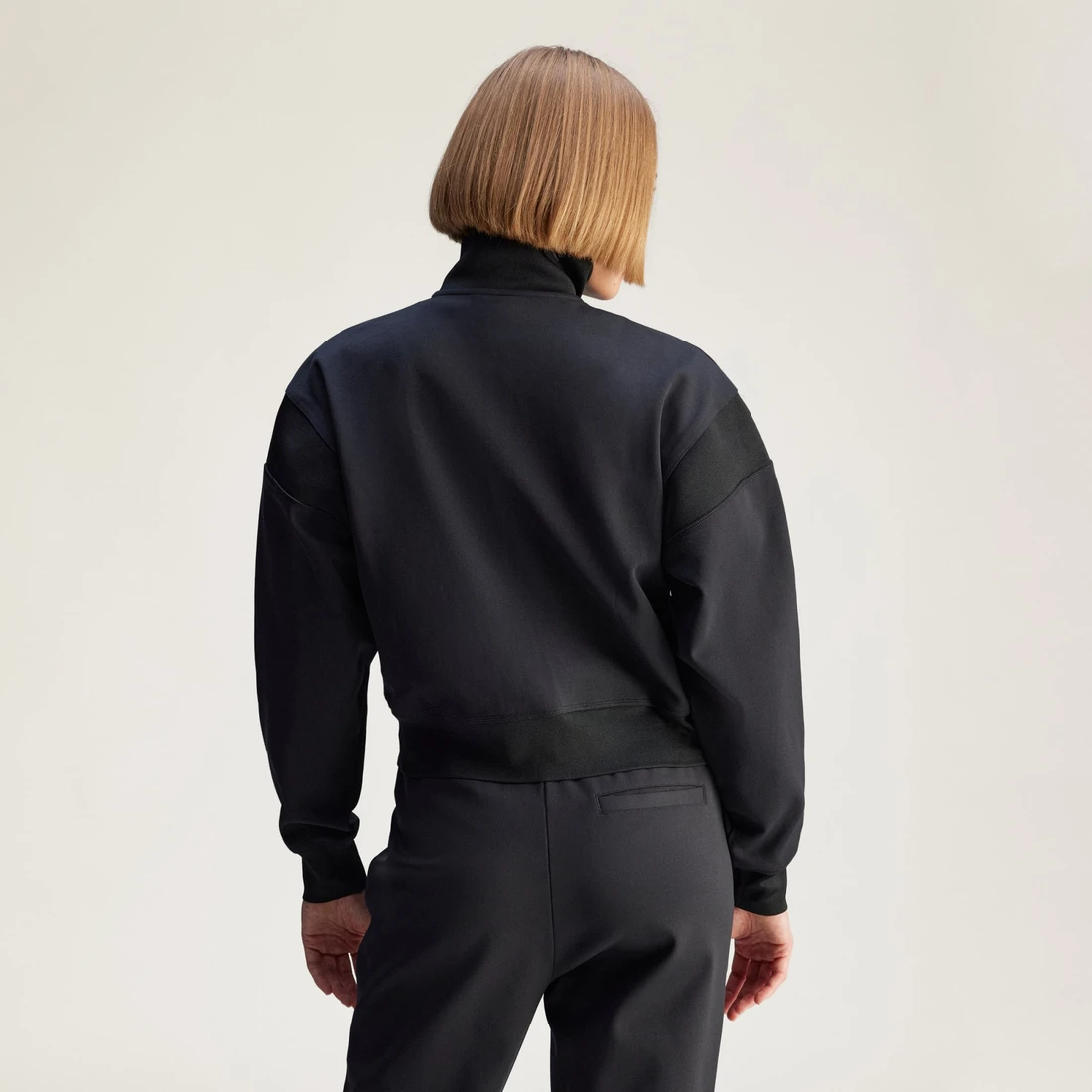 아디다스 x 스텔라 맥카트니 니티드 트랙 탑 블랙 - KR 사이즈 우먼스 JJ0084