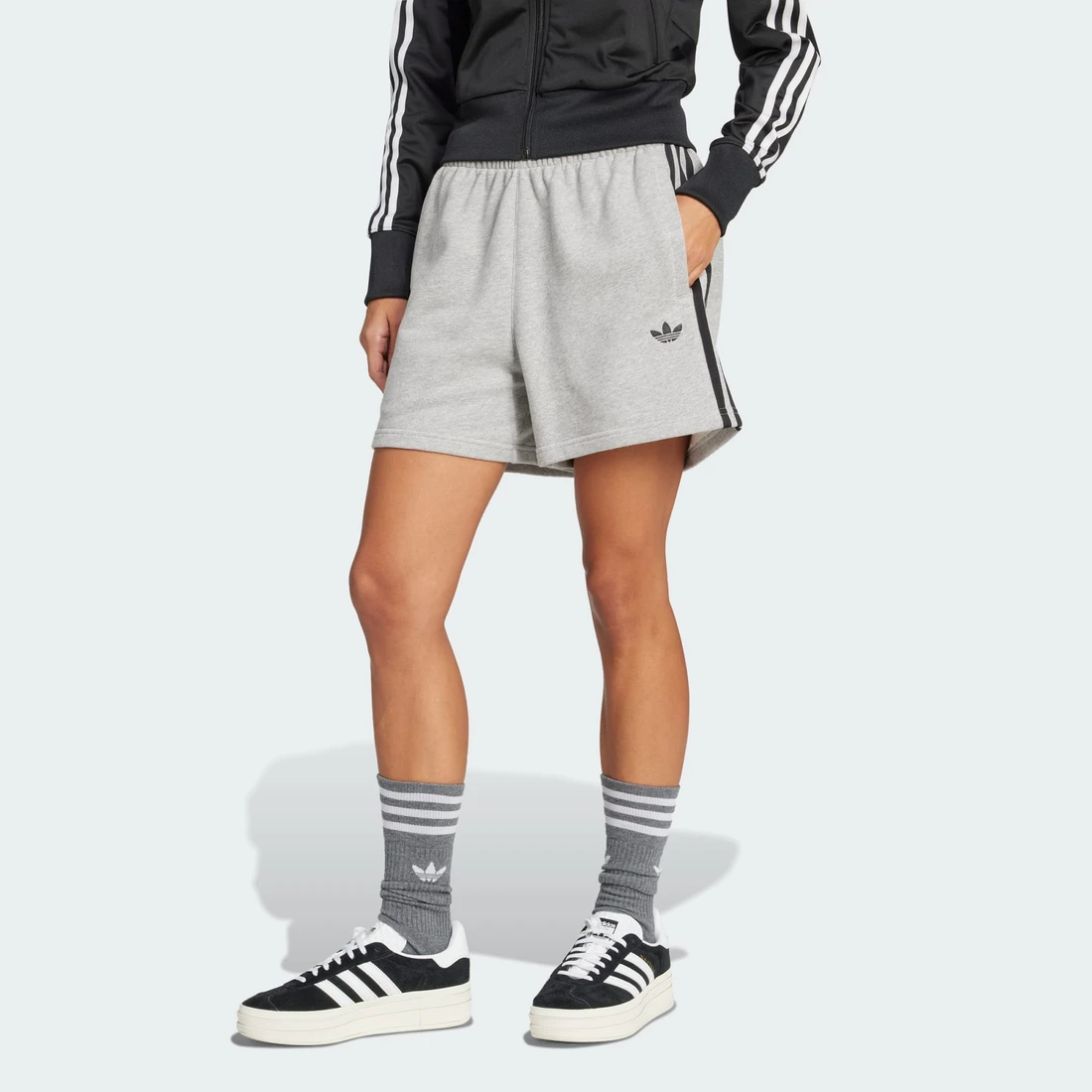 아디다스 아디컬러 3S 프렌치 테리 쇼츠 JW7399