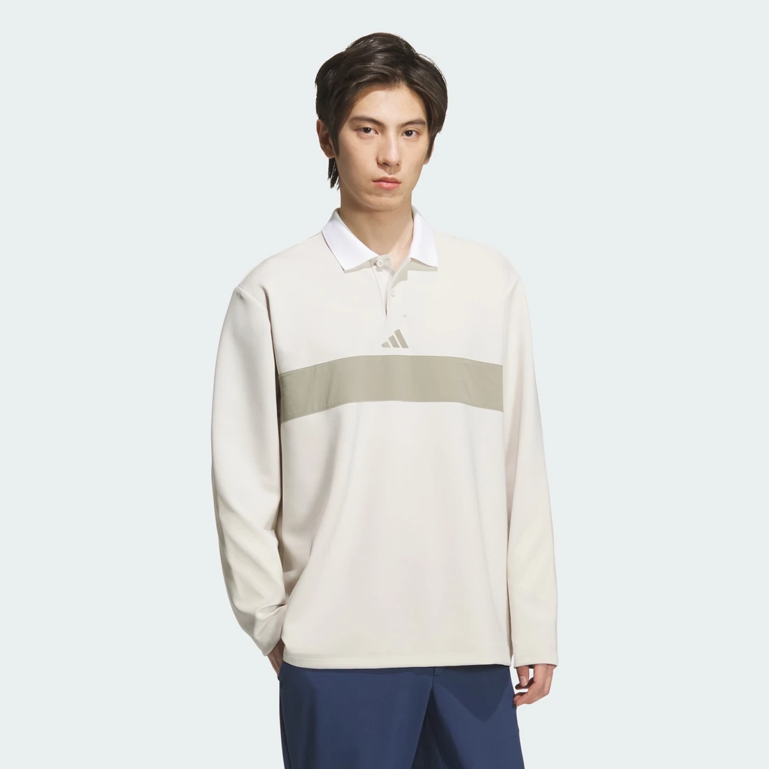 아디다스 롱 슬리브 폴로 셔츠 JM9581
