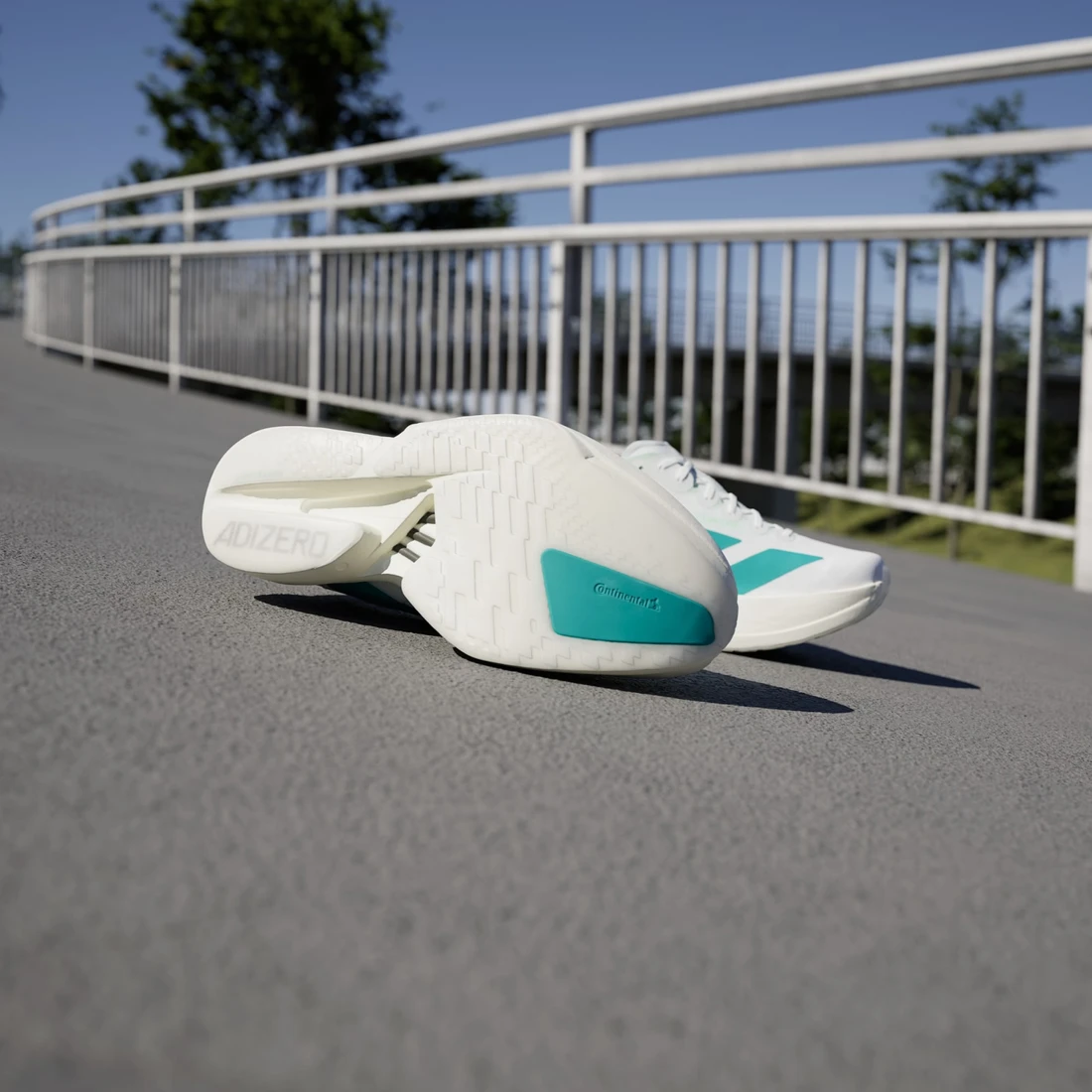 아디다스 아디제로 아디오스 프로 4 클라우드 화이트 퓨어 틸 JR1267