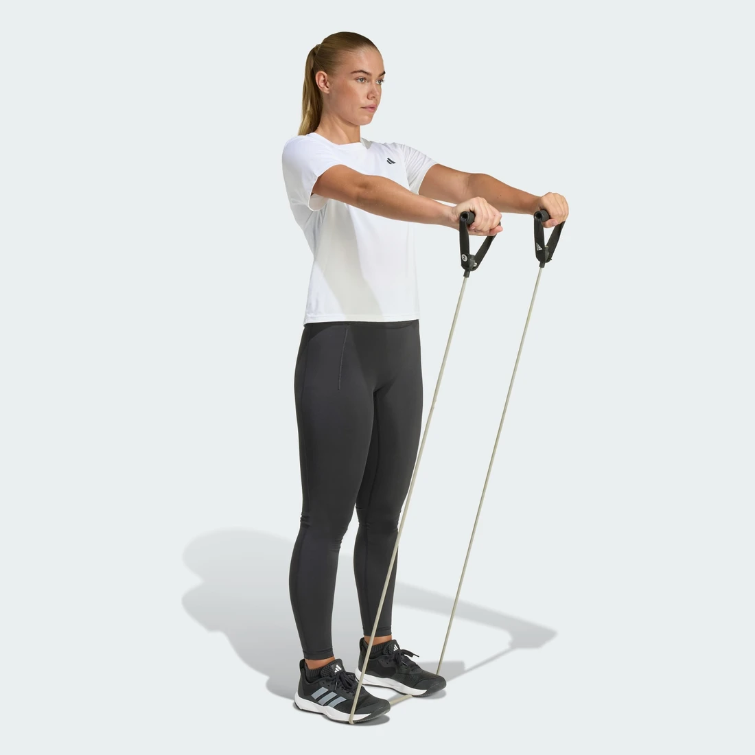 아디다스 워크아웃 에센셜 크루넥 티셔츠 KB9640