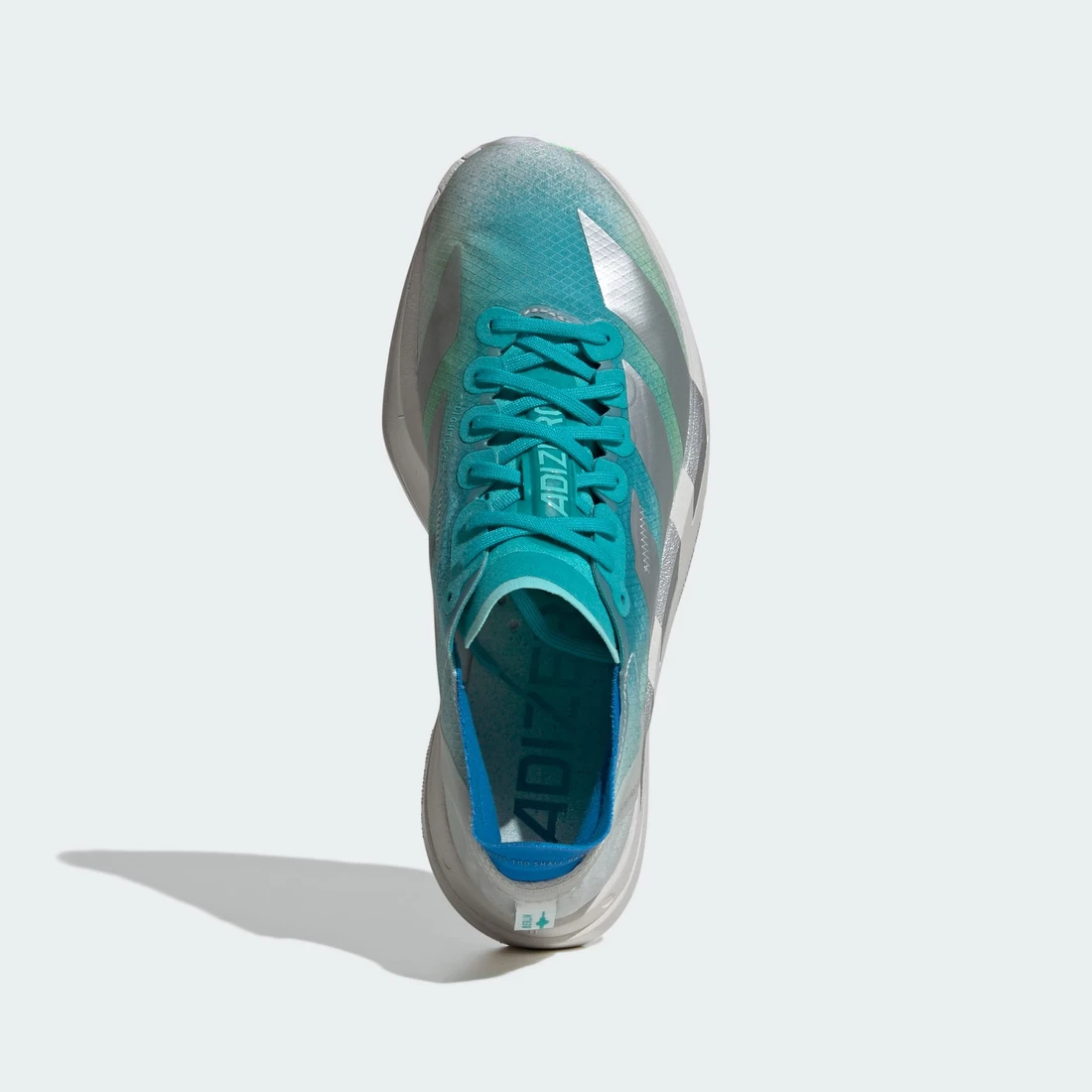 아디다스 아디제로 아디오스 프로 4 하이레스 아쿠아 매트 실버 우먼스 JS2580