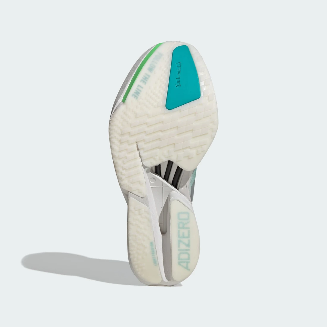 아디다스 아디제로 아디오스 프로 4 하이레스 아쿠아 매트 실버 우먼스 JS2580