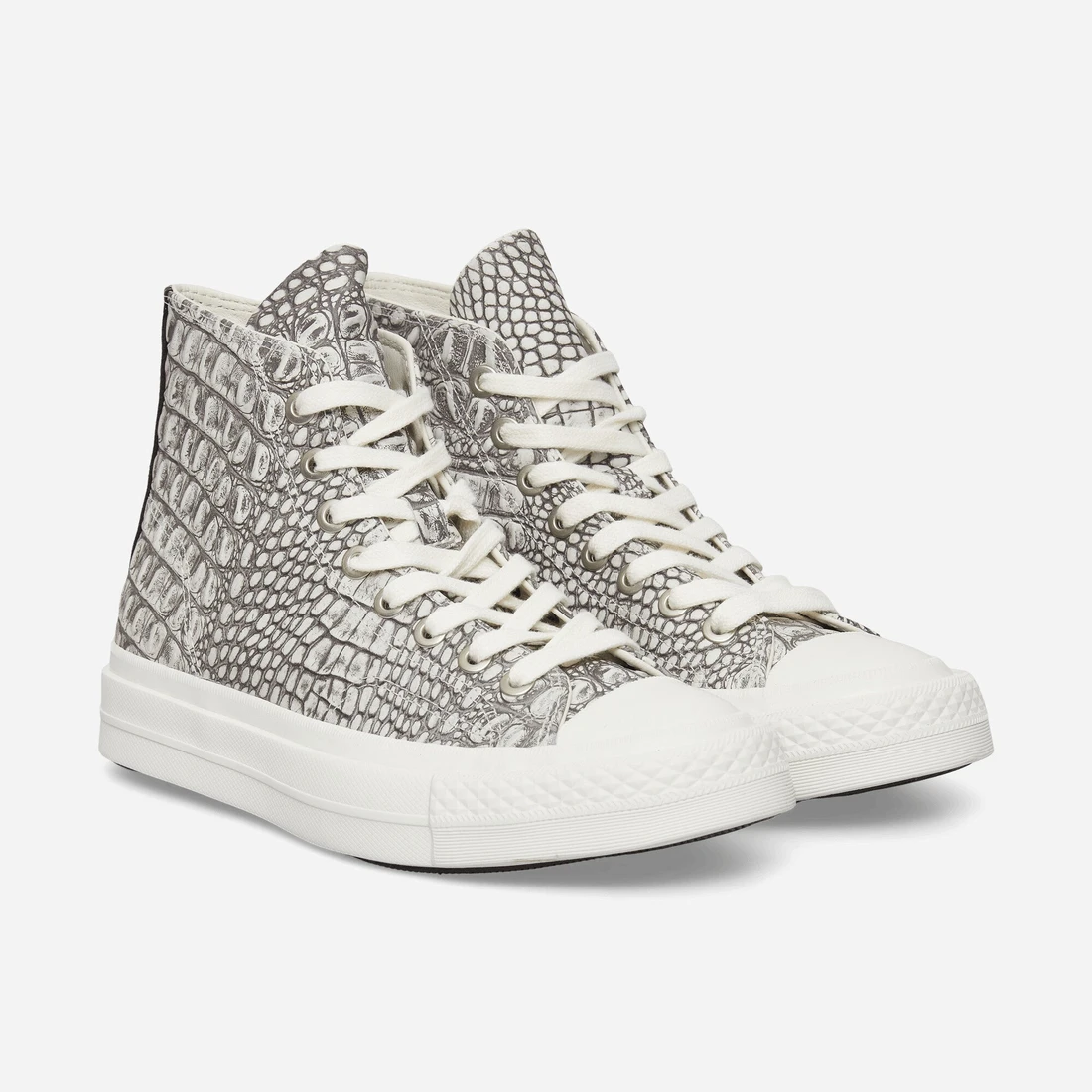 컨버스 척 테일러 올스타 퍼스트 스트링 하이 화이트 스노우 화이트 A18413C