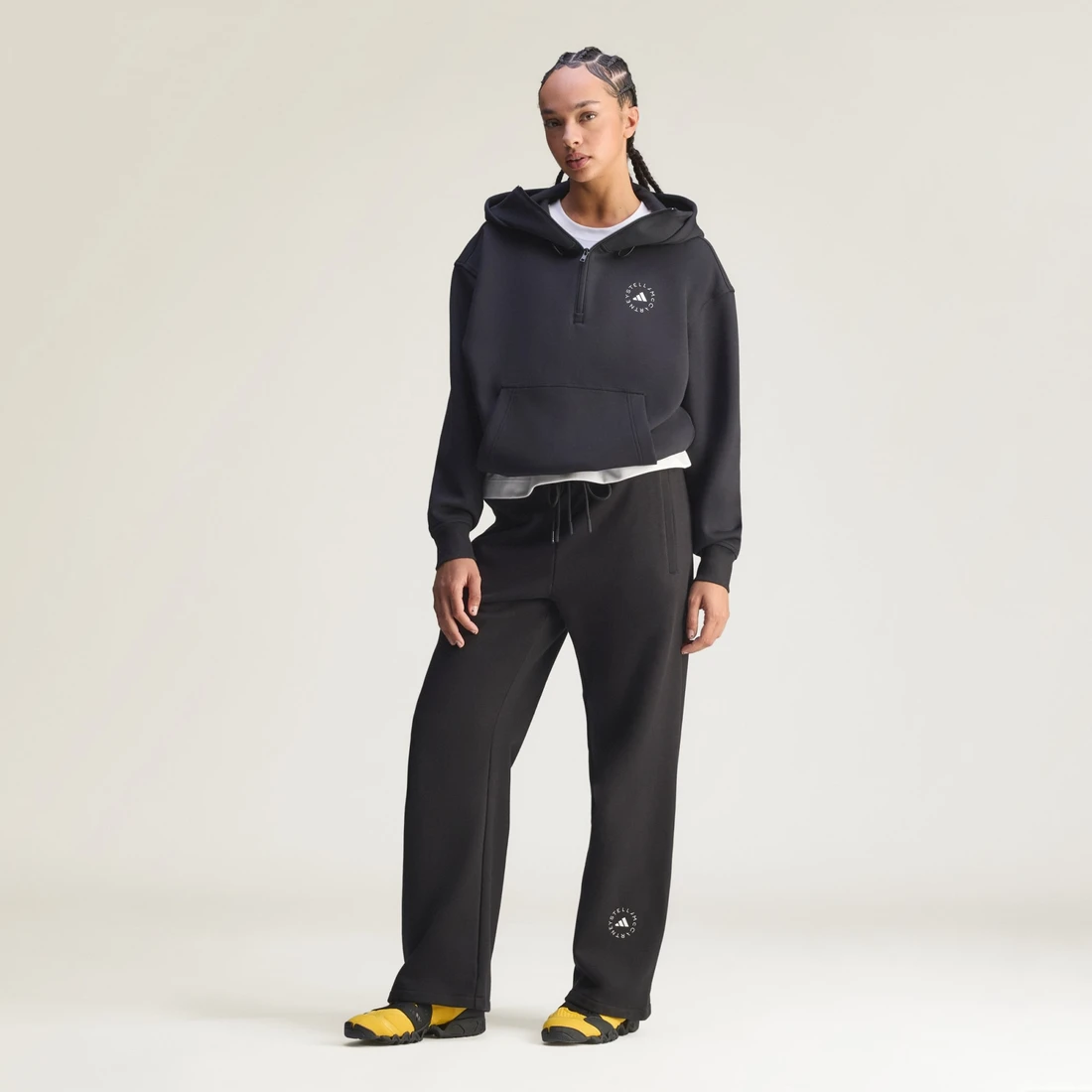 아디다스 ADIDAS BY STELLA MCCARTNEY 하프집 후디 KA9557