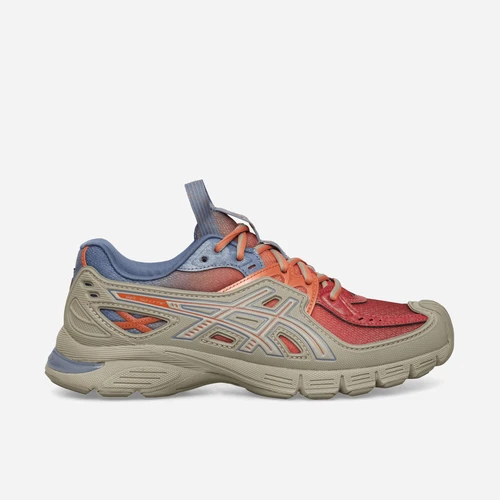 아식스 UB13-S 젤 SD 라이트 올리브 그레이 러스트 오렌지