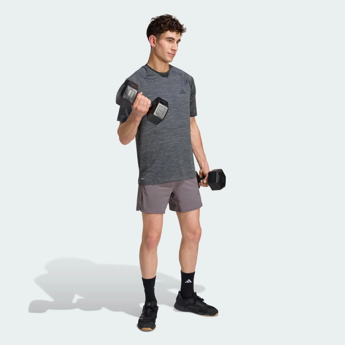 아디다스 테크 에센셜 워크아웃 티셔츠 KS5554