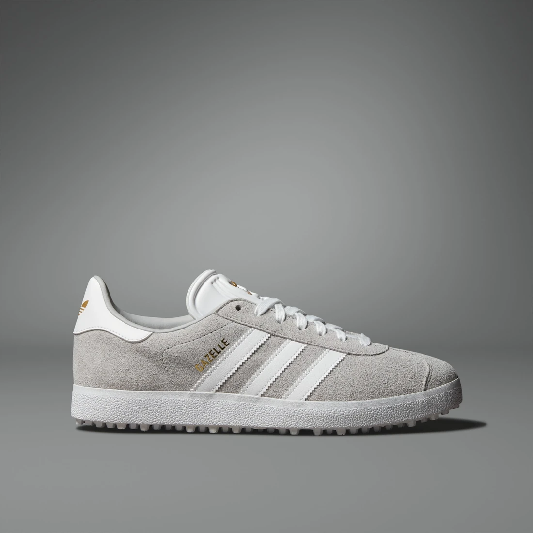 아디다스 가젤 스파이크리스 골프 슈즈 그레이 투 클라우드 화이트 IH2270