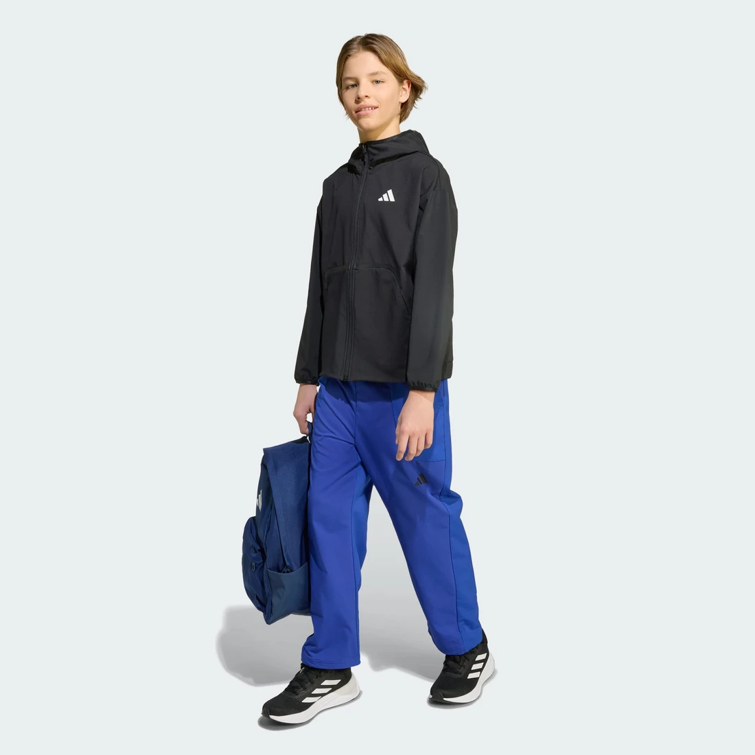 아디다스 시티 테크 윈터라이즈 풀집 후디 키즈 JM1681