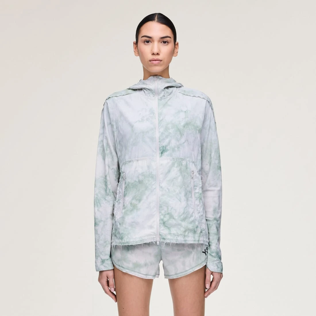 Y-3 AOP 러닝 자켓 멀티컬러 우먼스 KQ9832