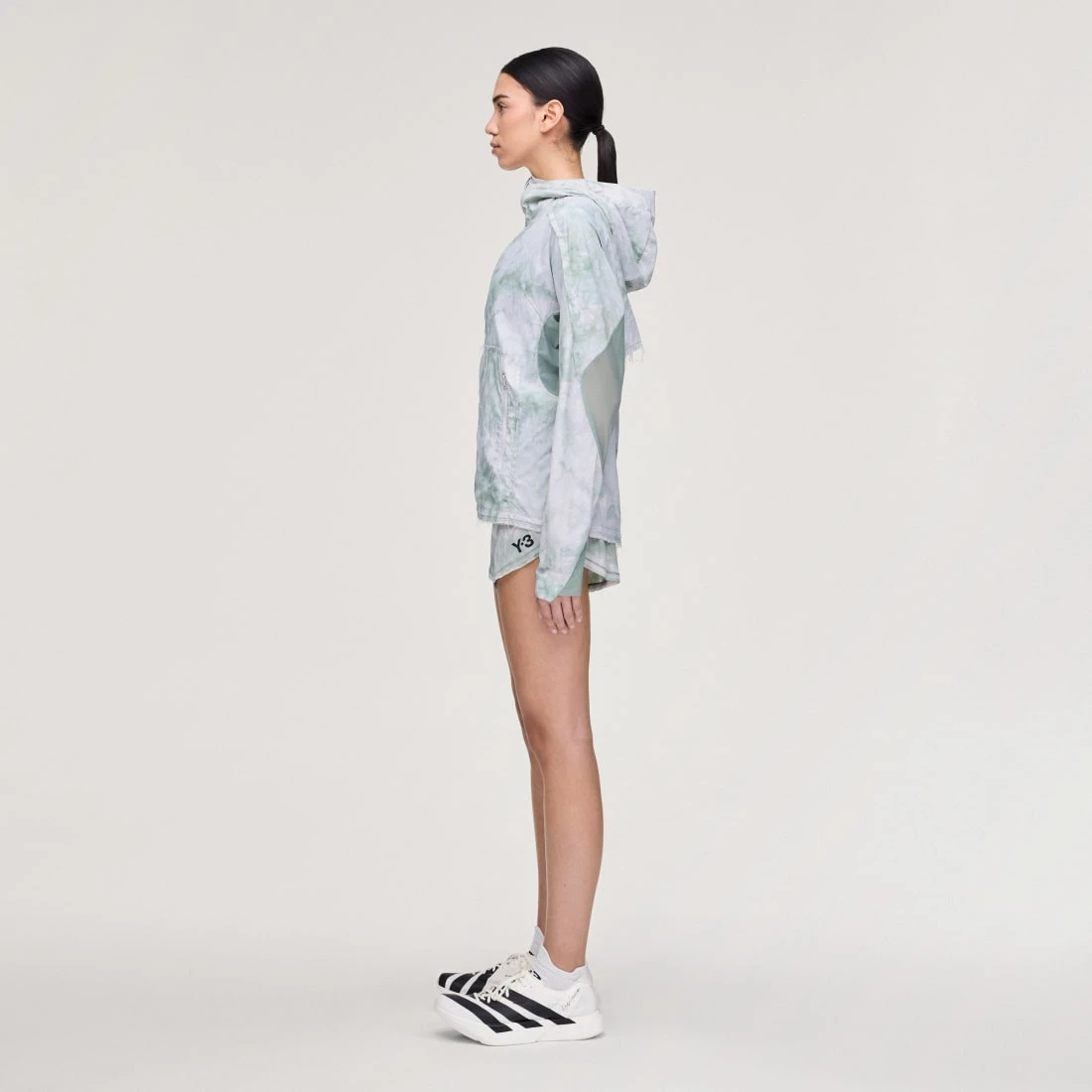 Y-3 AOP 러닝 자켓 멀티컬러 우먼스 KQ9832