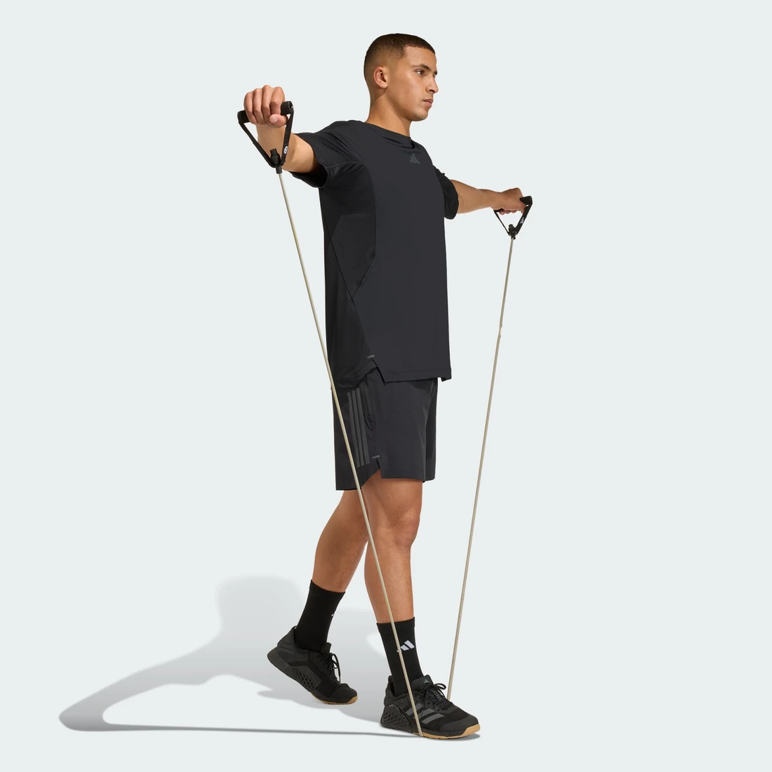 아디다스 D4T 프라임 3-스트라이프 티셔츠 KE9937