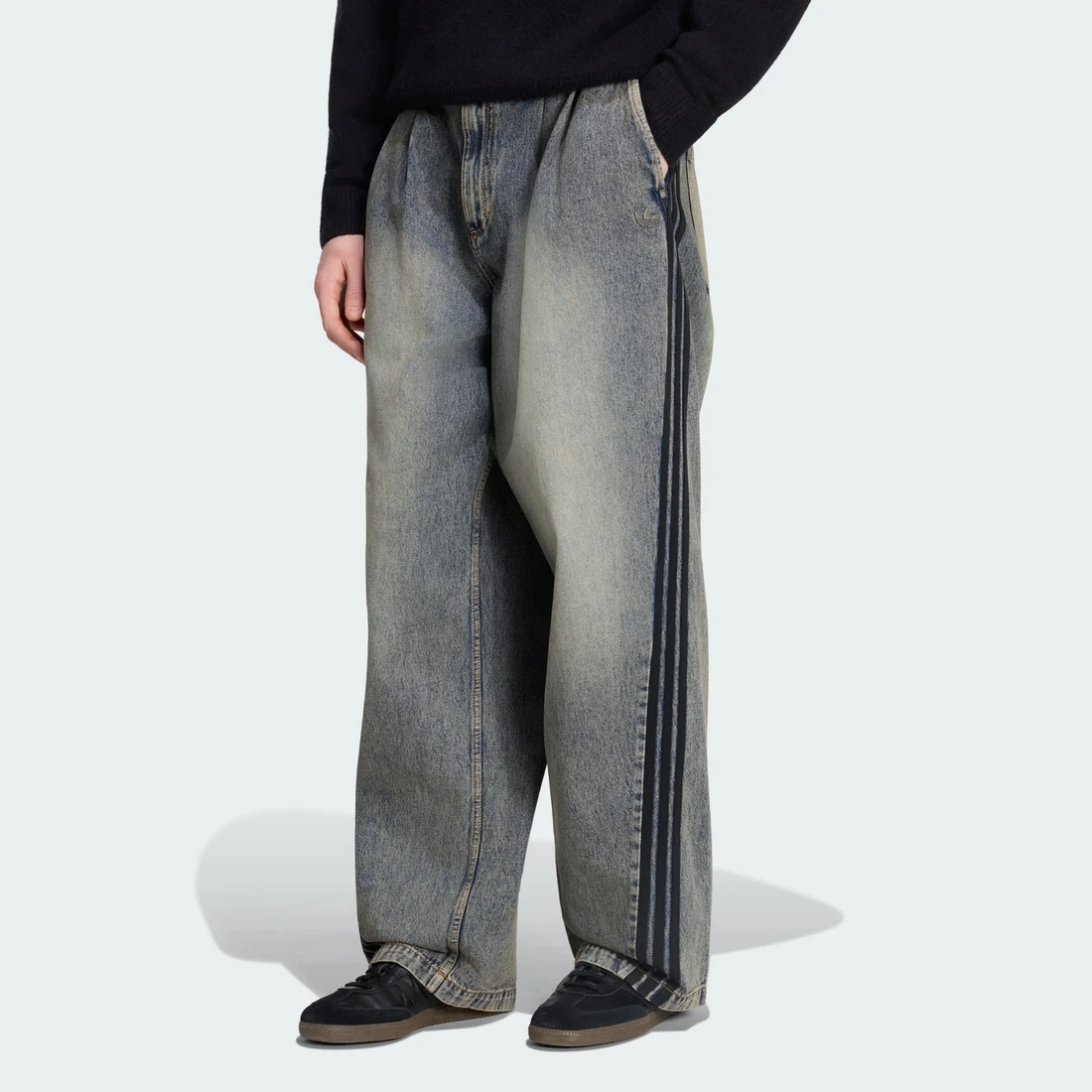 아디다스 오리지널스 아딜레늄 시즌 5 데님 진 초키 브라운 - KR 사이즈 KX4821