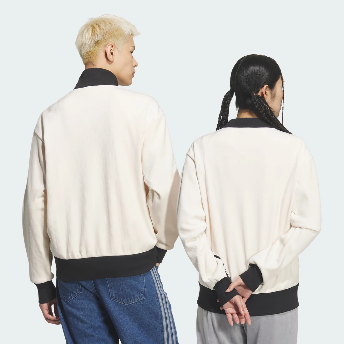 아디다스 코듀로이 클래식 트랙 탑 원더 화이트 - US 사이즈 KQ5546