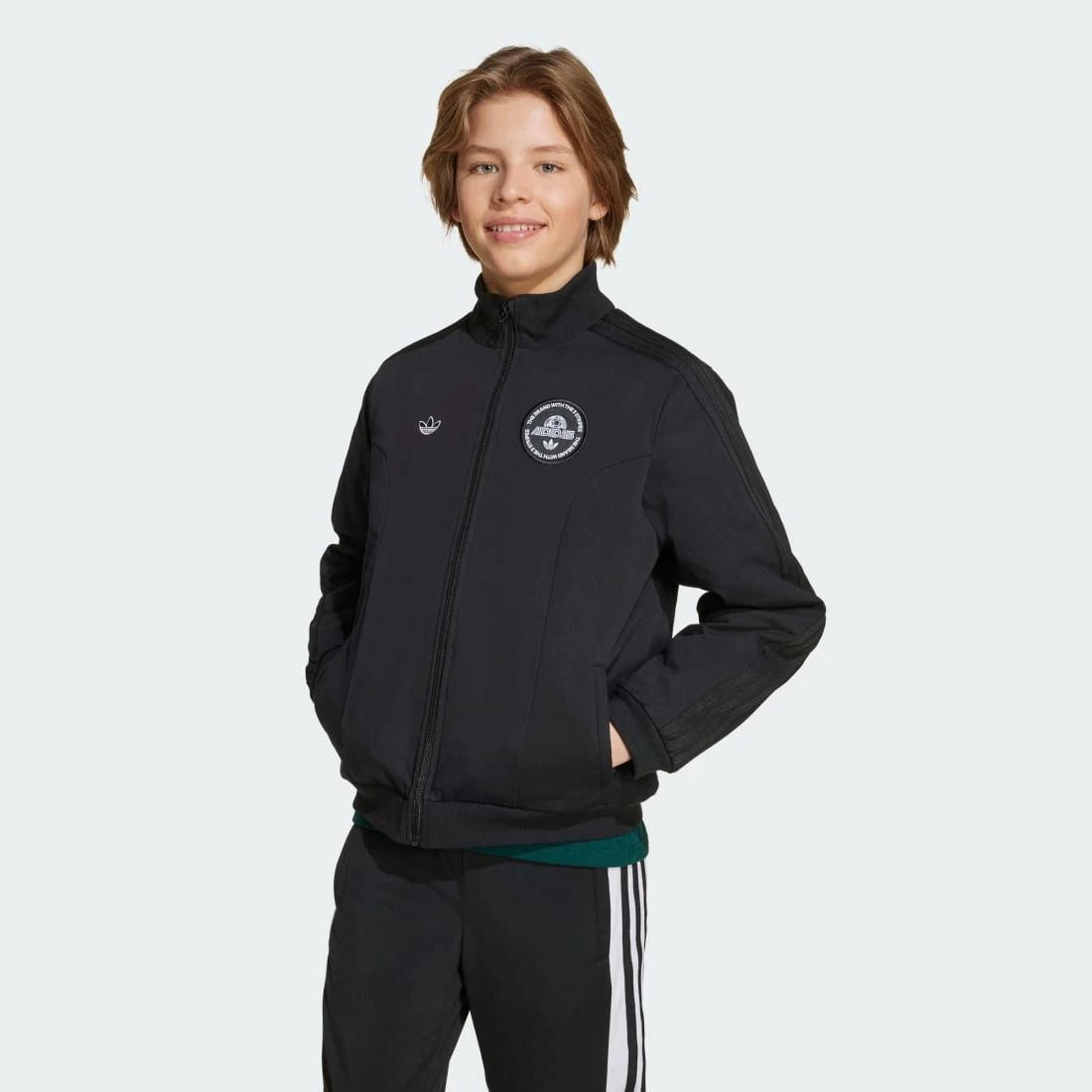 아디다스 우븐 패디드 재킷 키즈 JV7706