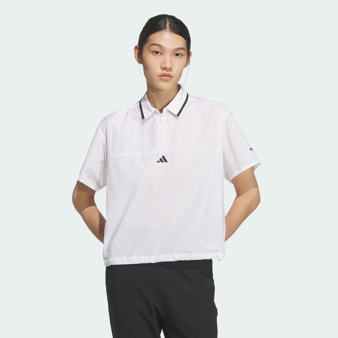 아디다스 우븐 쇼트 슬리브 셔츠 KA4301