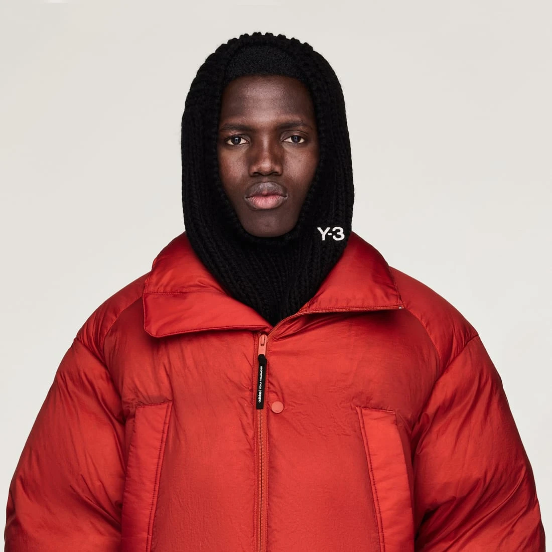 Y-3 니티드 후드 블랙 JX8310