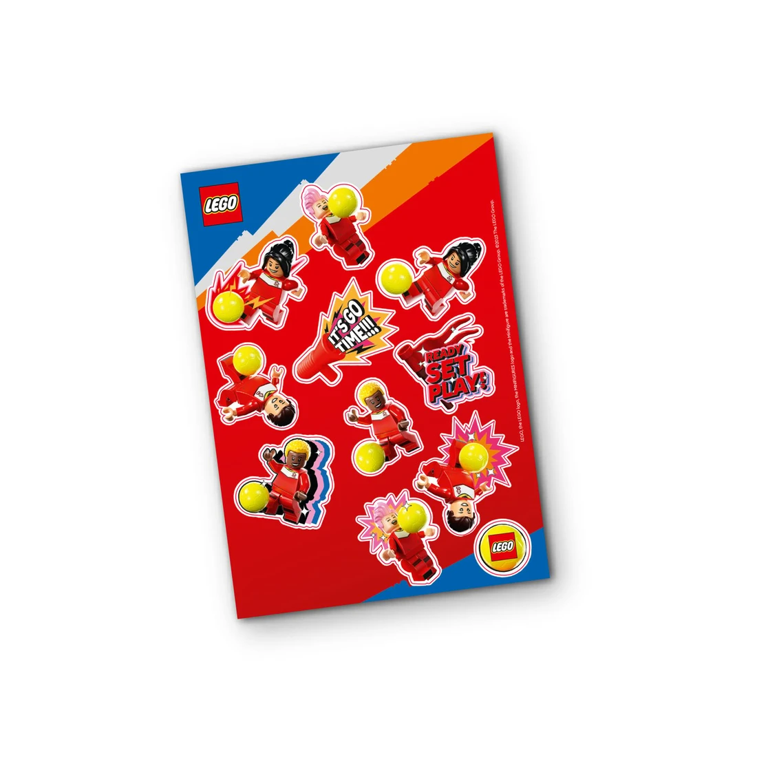 레고 자유롭게 놀 줄 아는 우리들 스티커 시트 5008035