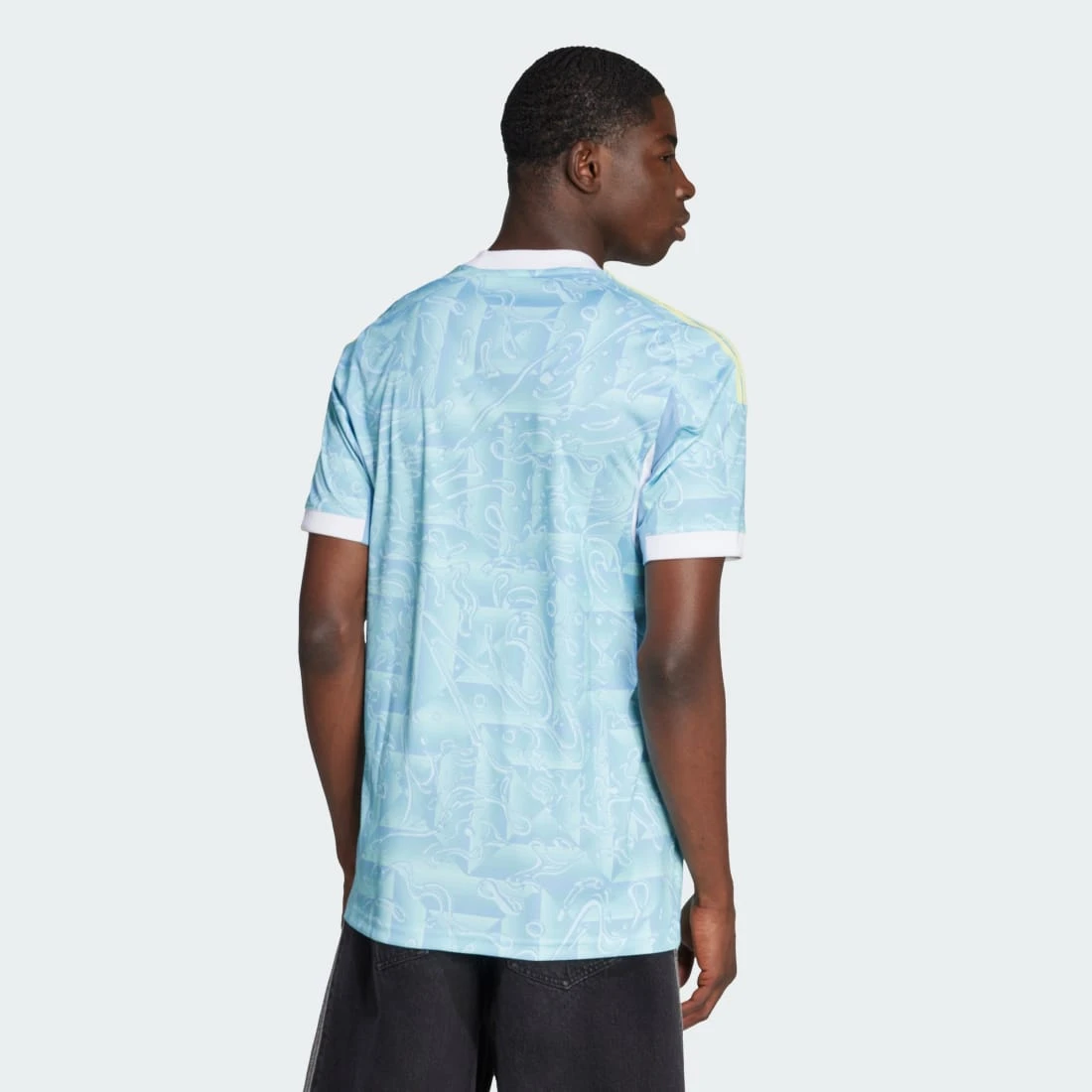 아디다스 유벤투스 2025/26 어웨이 저지 애쉬 블루 - KR 사이즈 (논 마킹 버전) JJ4323