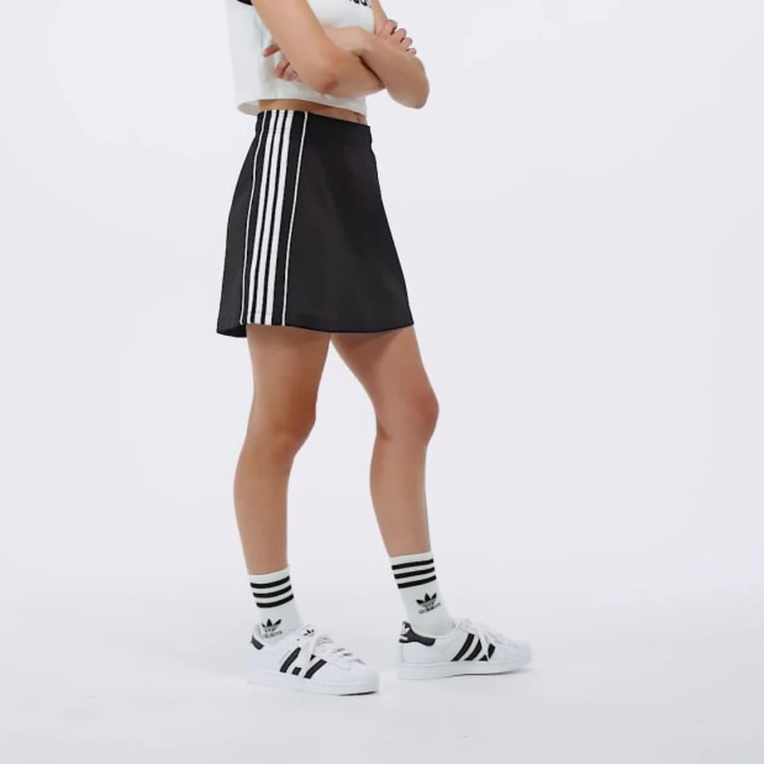 아디다스 3-스트라이프 스커트 KD2931