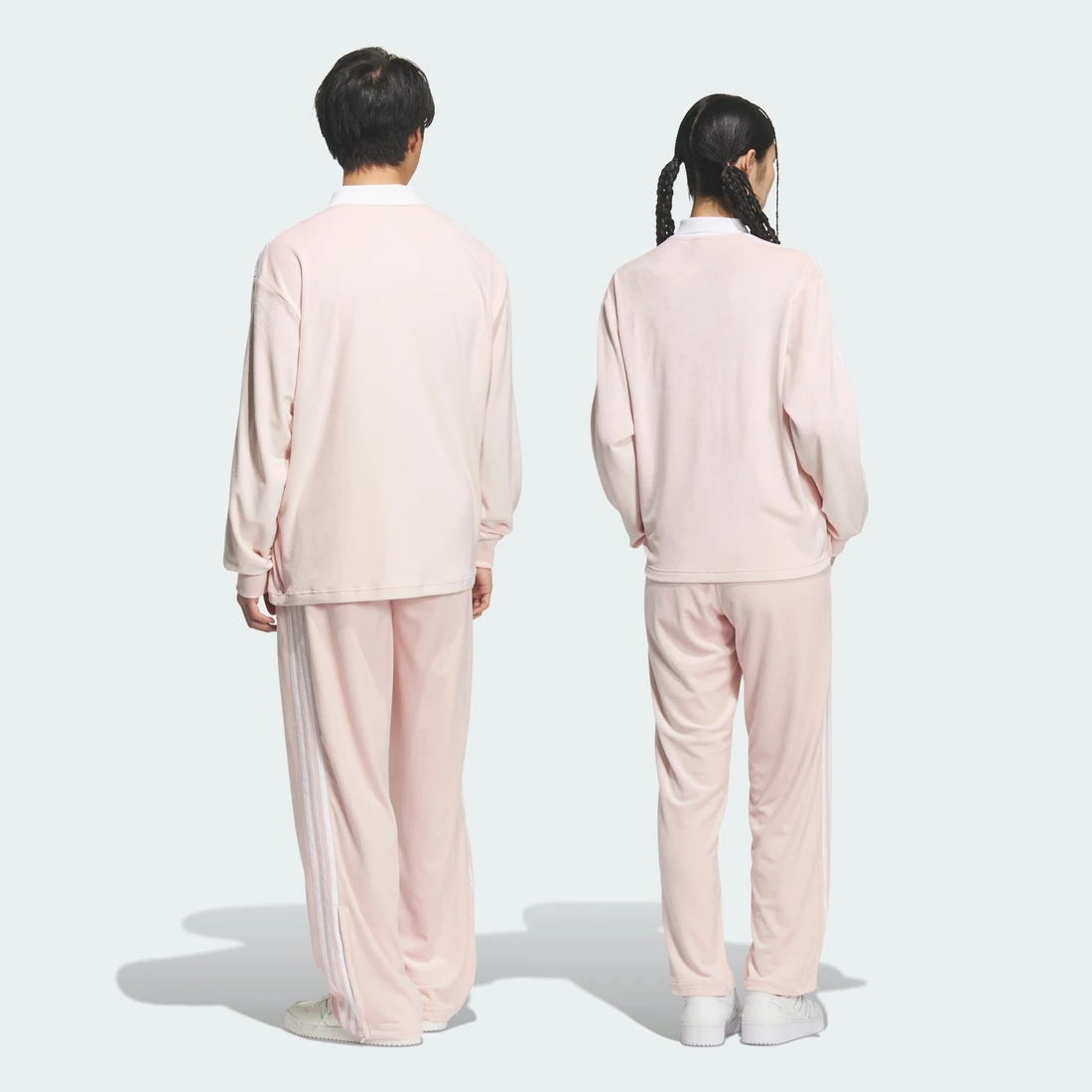 아디다스 FB TP 벨루어 트랙 팬츠 샌디 핑크 - KR 사이즈 KQ5484