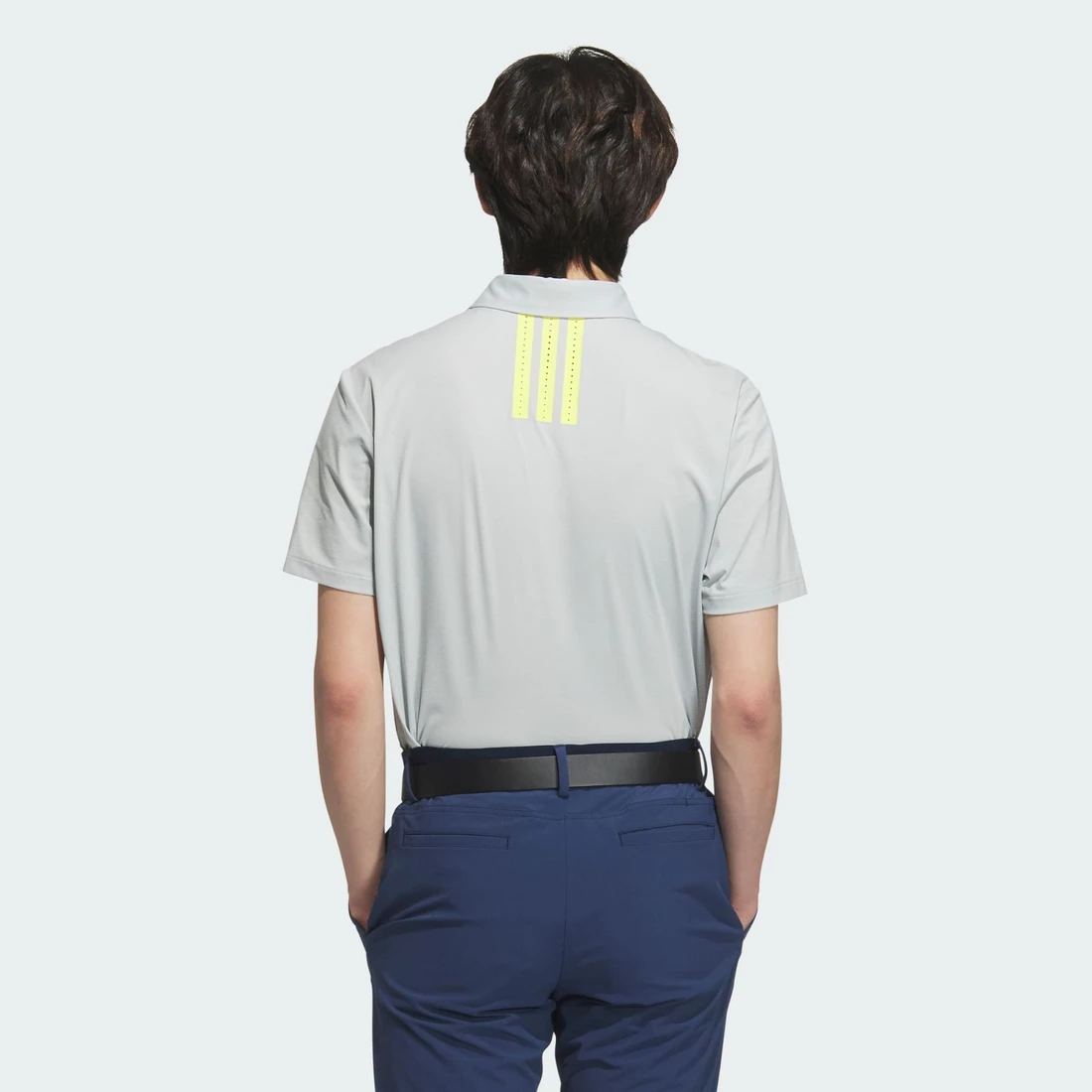 아디다스 트위스트니트 반팔 포켓 폴로 셔츠 JG1318