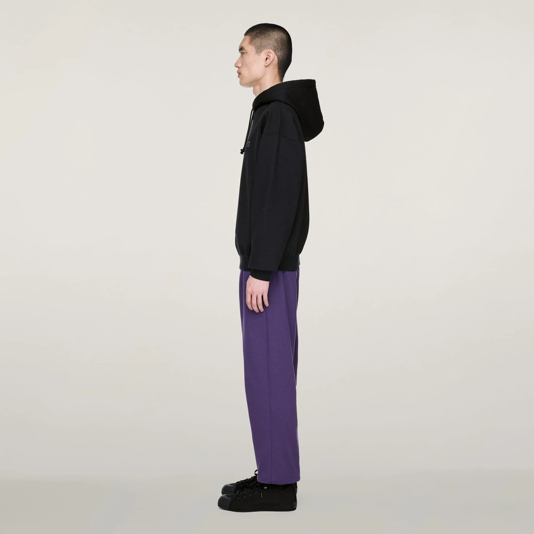 Y-3 x 요지 야마모토 FT 후드 블랙 KA3112