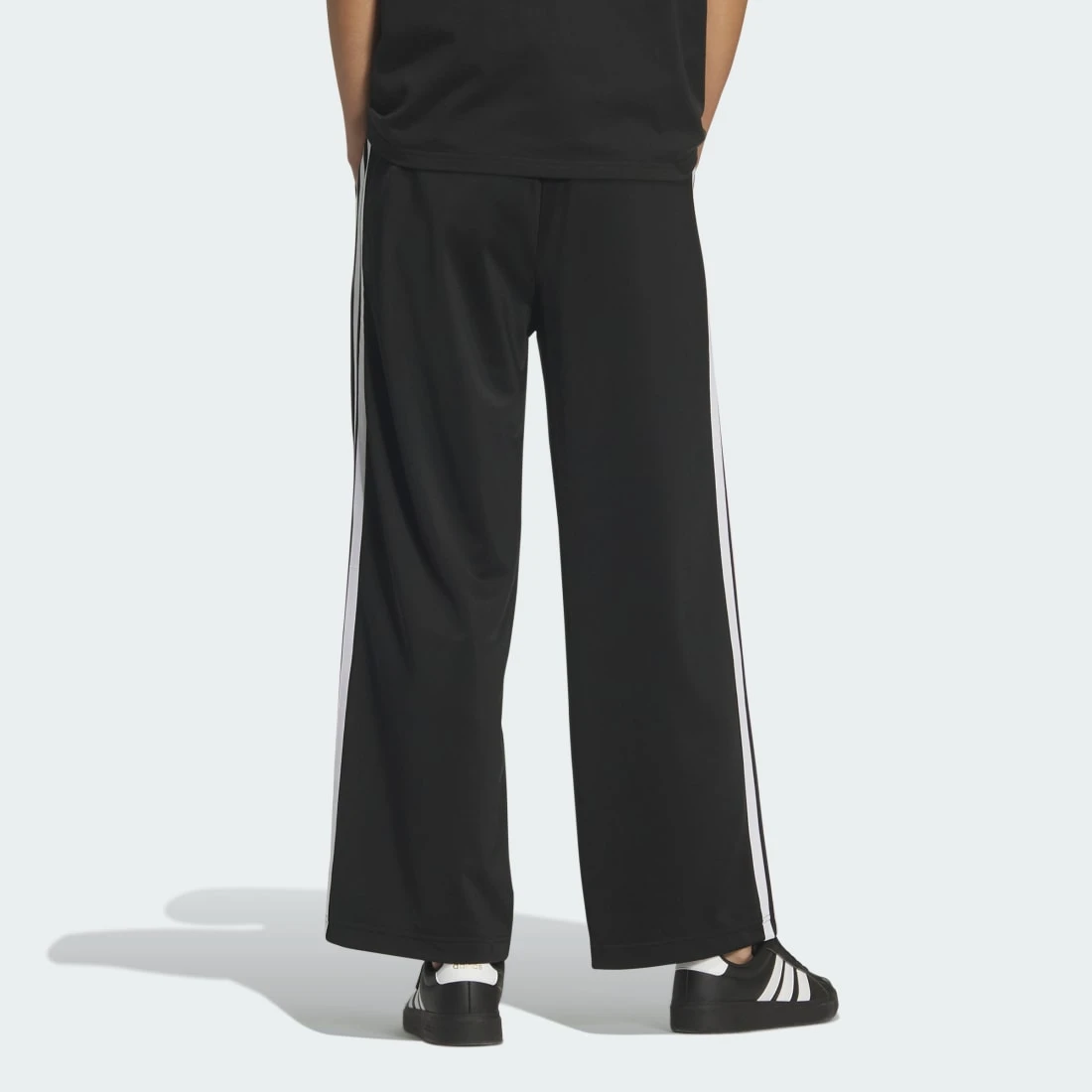 아디다스 트라이콧 루즈 핏 스트레이트 오픈 헴 팬츠 KQ9271