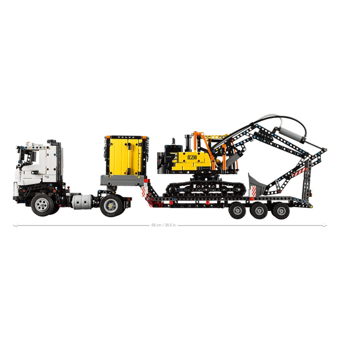 레고 Volvo FMX 트럭 및 EC230 전기 굴착기 42175