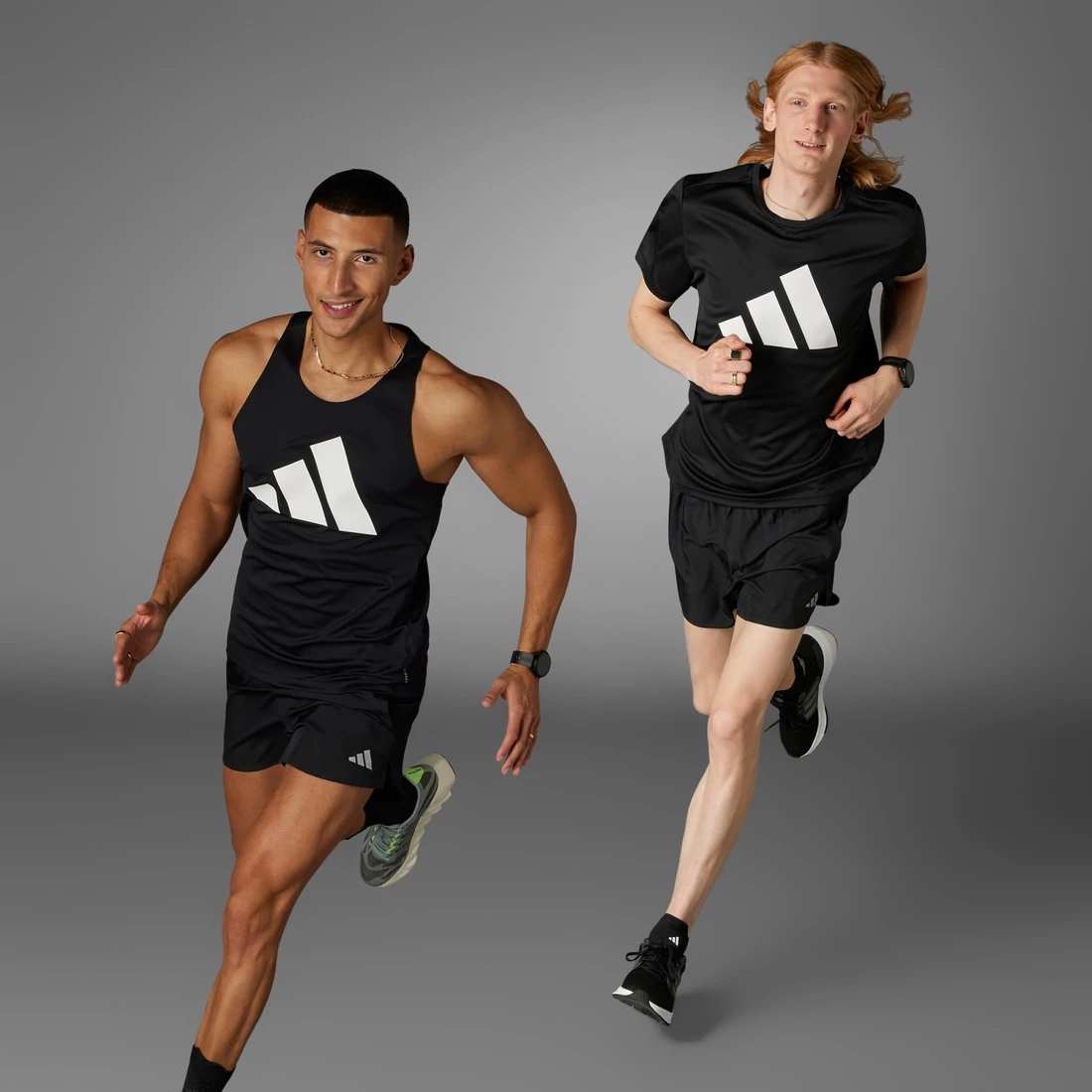 아디다스 런 잇 티셔츠 블랙 - KR 사이즈 IL7235