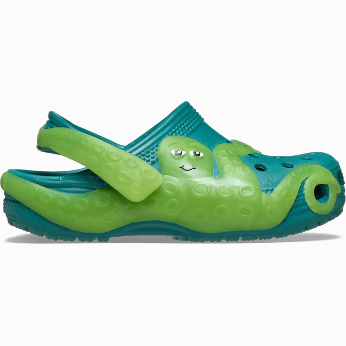 크록스 클래식 아이엠 컬러체인지 문어 클로그 토들러 딥 다이브 213188-5DS