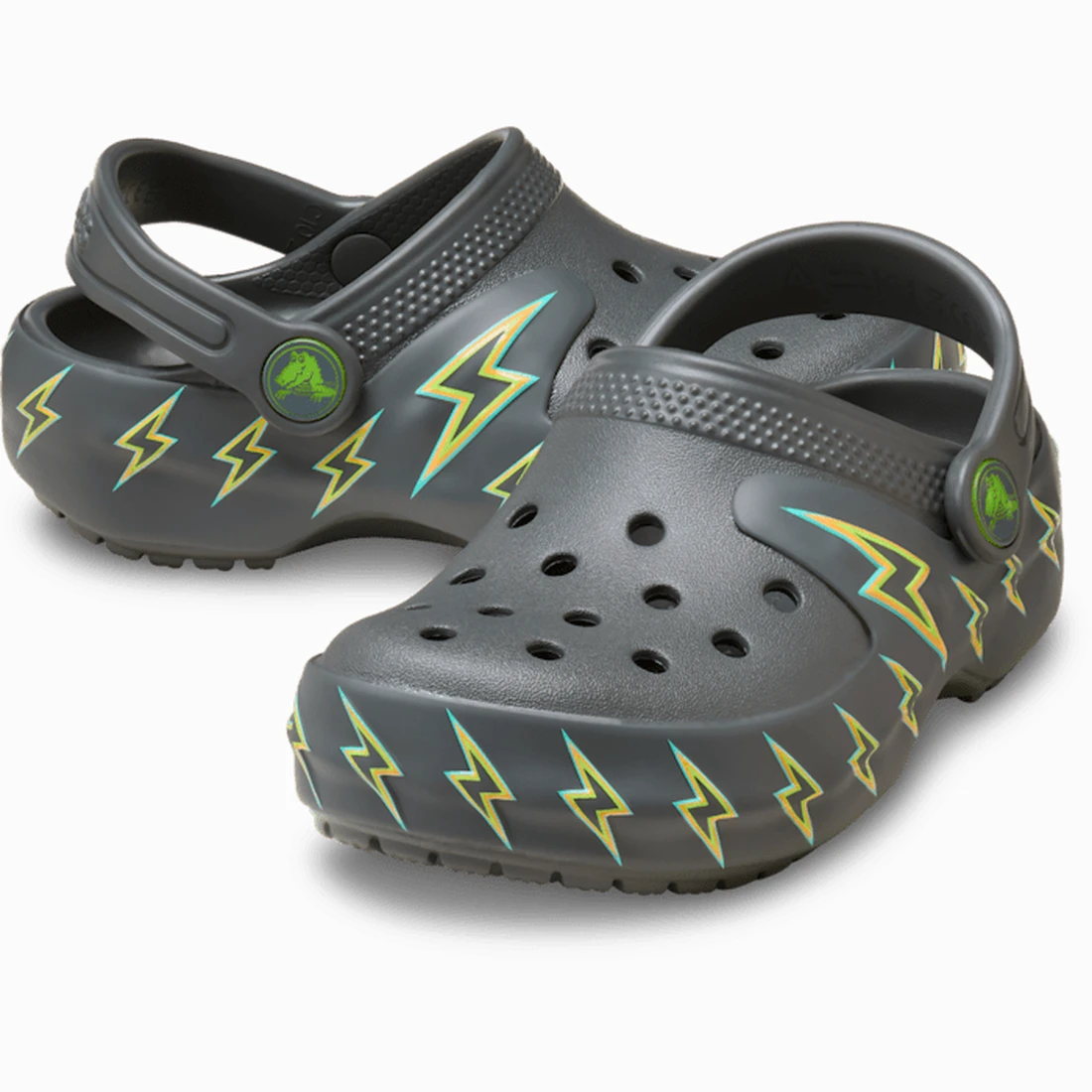 크록스 클래식 볼트 라이트 클로그 토들러 카본 213186-0YK