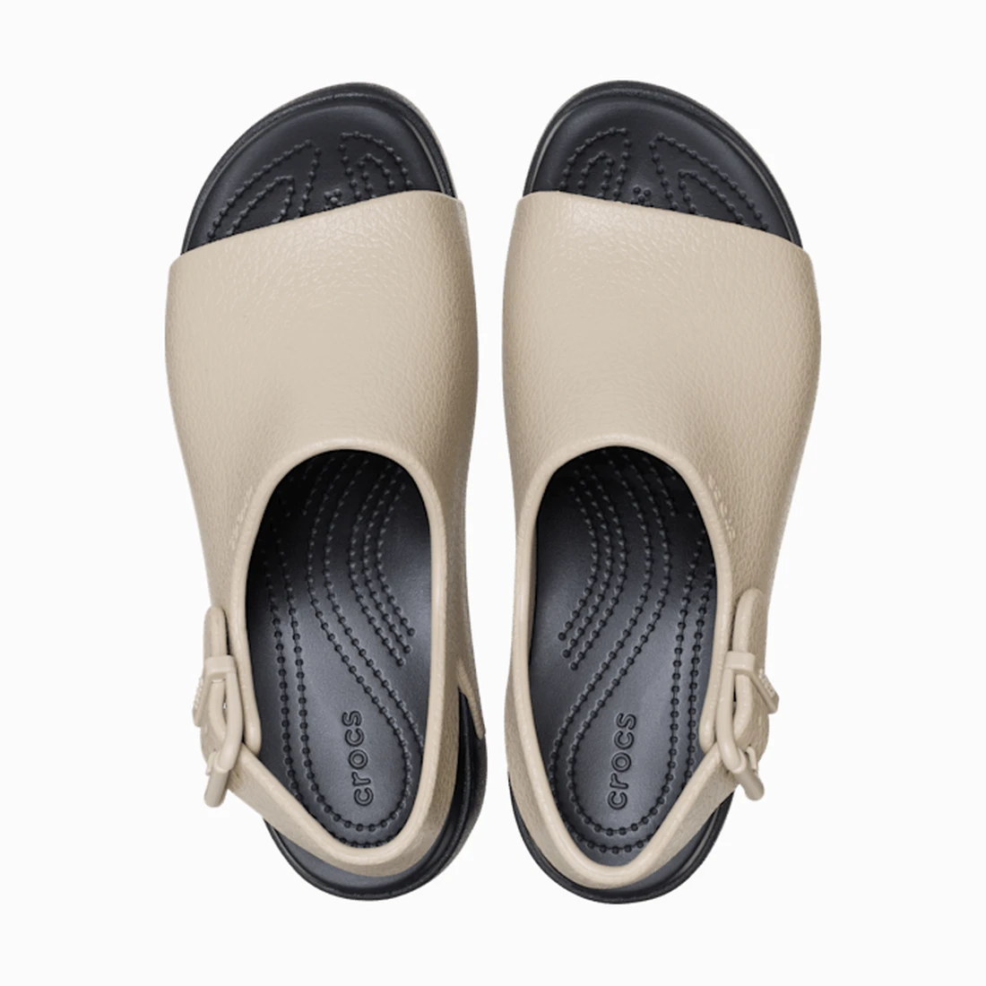 크록스 딜런 플랫폼 슬라이드 블랙 / 돌체 213012-0SA