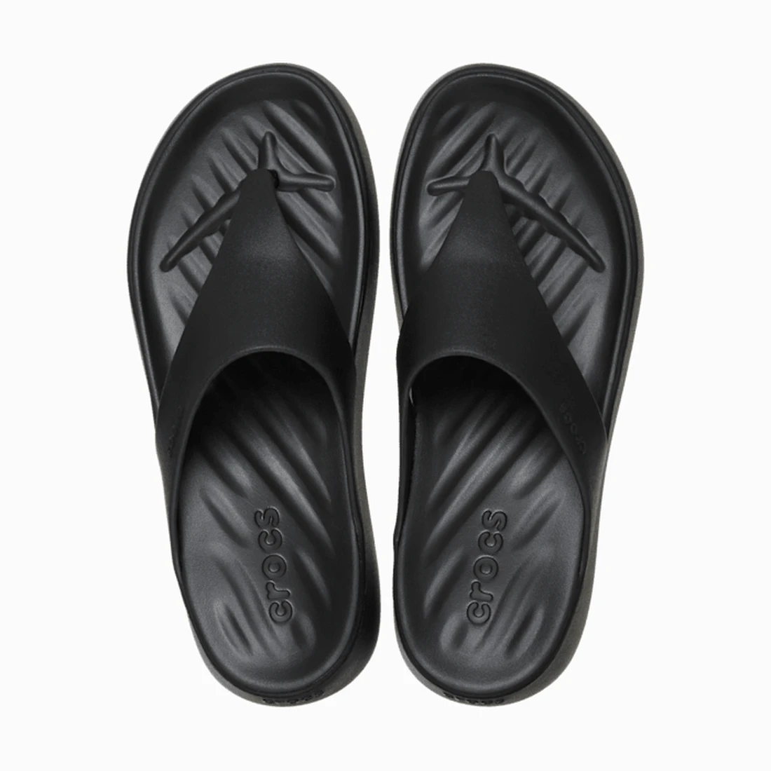 크록스 겟어웨이 트라이앵글 플립 블랙 212018-001