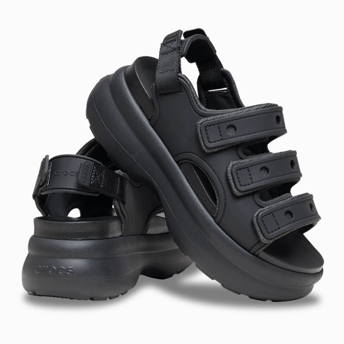 크록스 소호 스포츠 샌들 블랙 212032-001