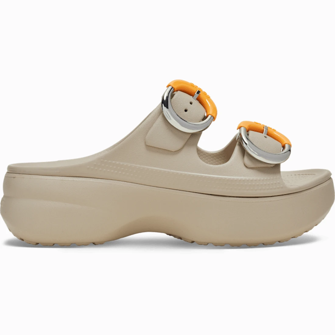 크록스 새터데이 플랫폼 딥디드 버클 샌들 우먼 돌체 213246-2NM